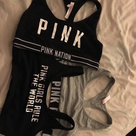 PINK Victoria's Secret Other - 3 for 20 pink bralette bundle